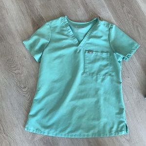 Figs scrub top- Jade, size small, Catarin